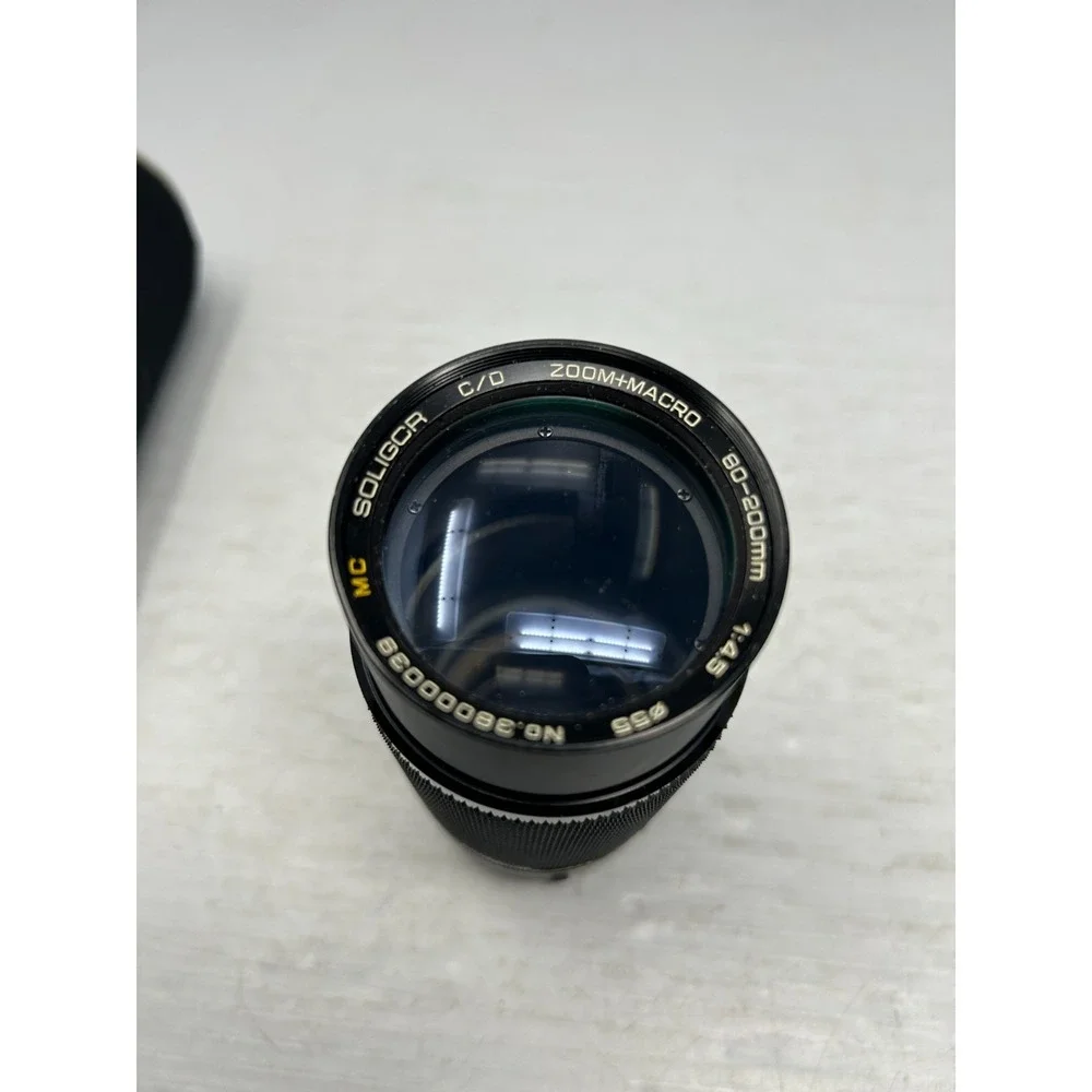 Soligor 80-200mm f4.5 C/D Zoom/Macro MC Camera Lens For‎ M/MD Mount
